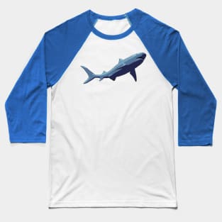 Shark Series - She Swam My Way - No Text Baseball T-Shirt